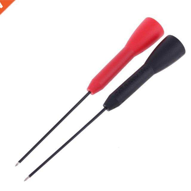 1 Pair Multimeter Needle 1mm Rigid Backprobe Pin Set Non Des