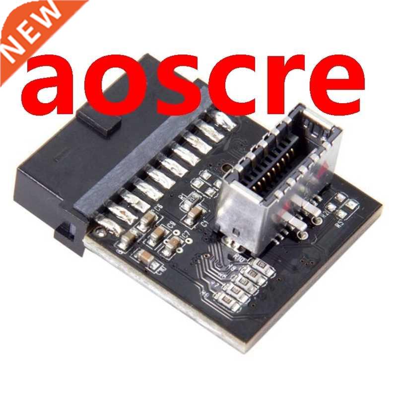 USB 3.1 Front Panel Socket to USB 3.0 20Pin Header Male Exte