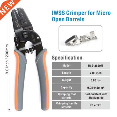 IWS-2820 460PCS JST-XH Connectors kit mini hand crimping pl