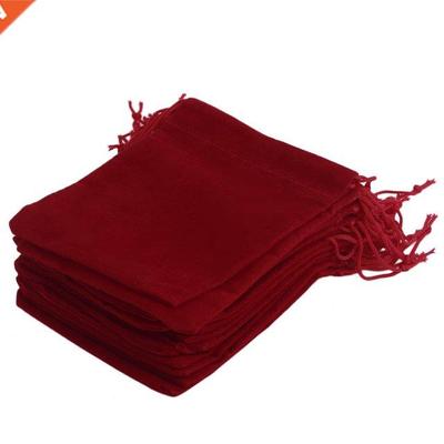 12x10cm 20pcs/Set Beautful Velvet Gft Jewelry Drawstrng P