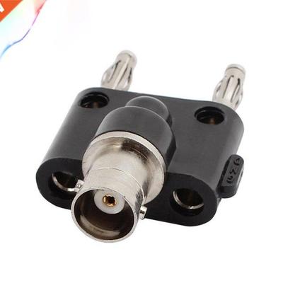 BNC Male to Two Dual Banana Connector Male Jack Coaxial RF A
