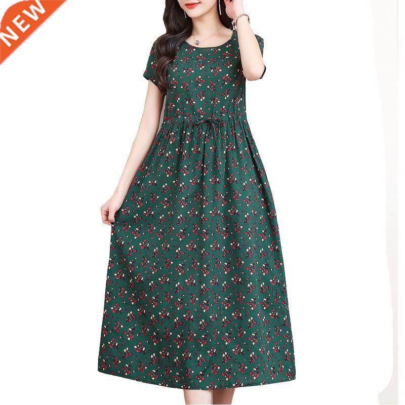 Summer Beach Dress Woman Dresses Plus Size Women Floral Sunf