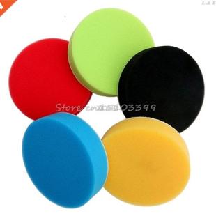 Pad inch Car Kit Polishing Buffing Sponge Flat 5Pcs