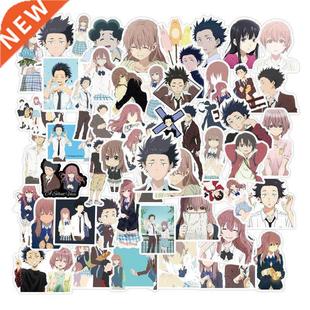 10/50pcs Cartton Anime A Silent Voice Stickers Shape of Voi