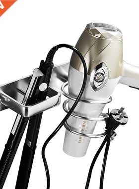 Hair Dryer Holder Organized Rack Wall Mounted Hair Straighte