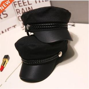 Military Hat Hats Women Bla Sailor Men Autumn Fashion Spring