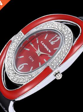 Woman Watch 2019 New Design Ladies Bracelet Quartz Crystal