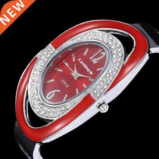 Woman Watch 2019 New Design Ladies Bracelet Quartz Crystal