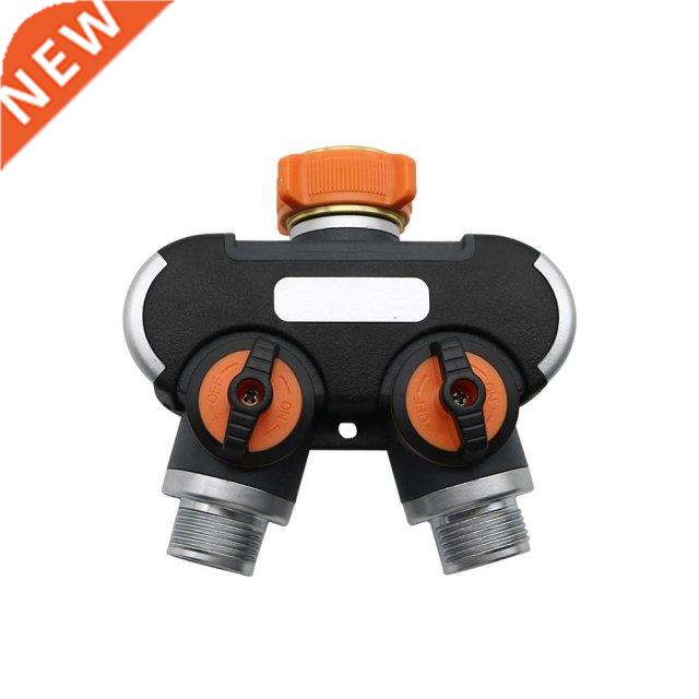 1 Pc 3/4 Inch Thread 2-Ways Water Splitters With Valve Garde