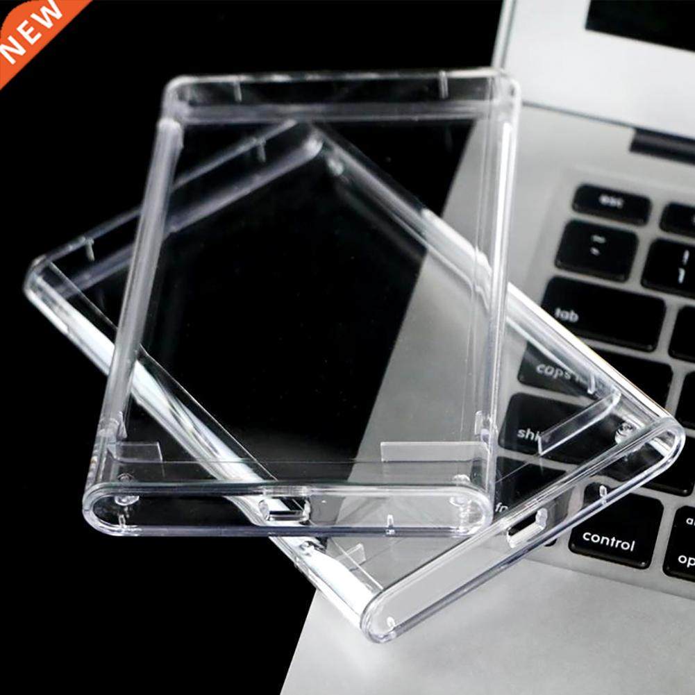 Convenient Portable USB2.0 Clear Hard Drive Disk Enclosure f