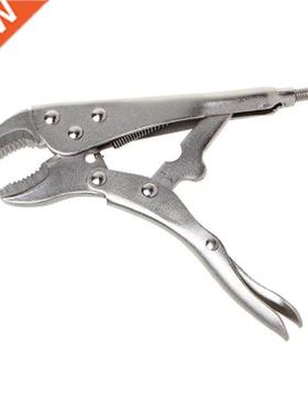 5 Inch Locking Pliers Ground Mouth Straight Jaw Lock Vise Gr