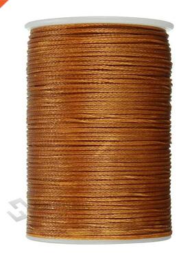 1PC 78 Meter 0.8mm Leather Waxed Thread Cord DIY Hand Polyes