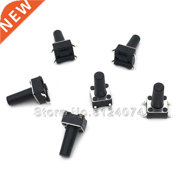 100pcs/lot 6*6*11MM 4pin touch switch SMD micro/key switch b