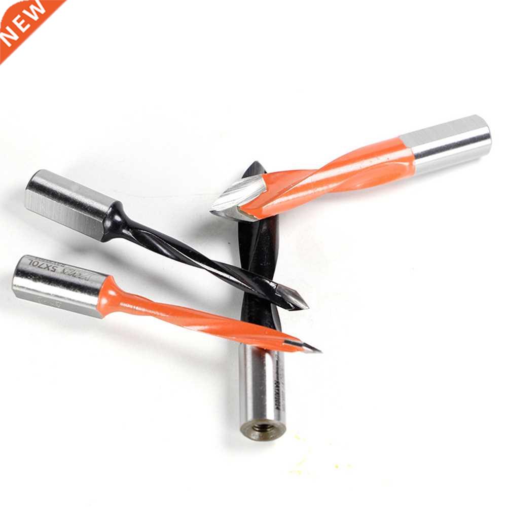 1pc Tungsten Carbide Alloy Gang Drill Bit Woodworking Throug