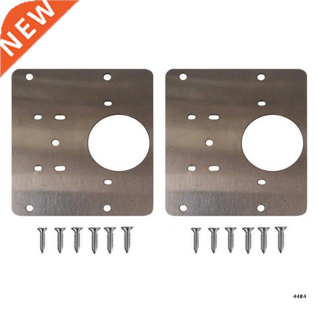 2 Pcs Cabinet Hinge Repair Side Panels Mount Used in Cupboar