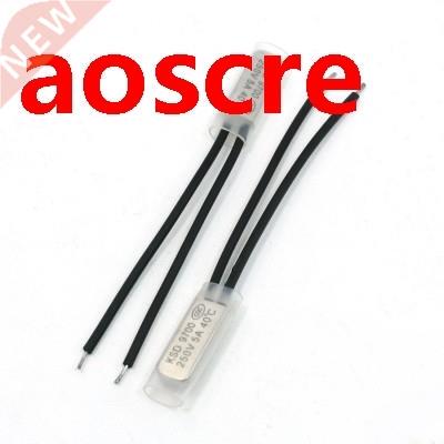 2 Pcs KSD9700 250V 5A 40 Degree Celsius NC Thermostat Temper