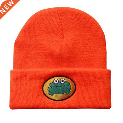 Parappa The Rapper Beanies Boys Girls Casual Froggie Embroid
