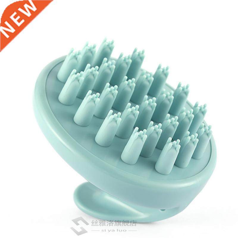 Mini Scalp Massager Clean Brush Dandruff Silicone Wet Dry Ho
