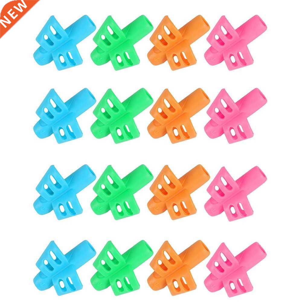 16 Pcs Pen holder Students Pencil silicon Holding Practise D