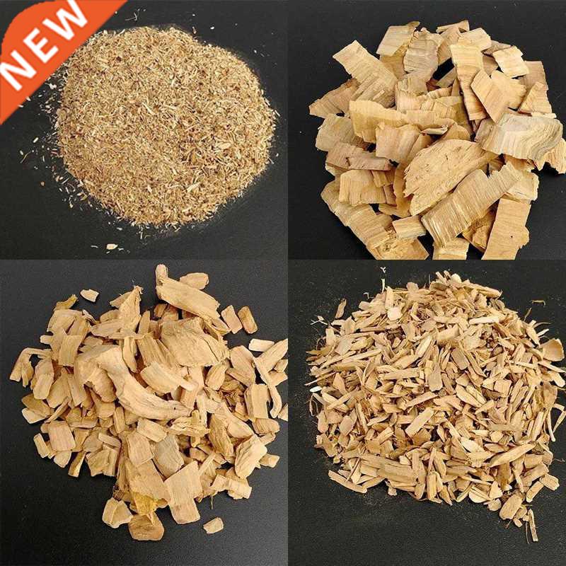 450g BBQ Smoker Wood Chips Apple Pe Cherry Hickory Nature