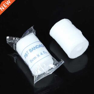Bandage Gauz lot Kit Aid First Elastic PBT 5cmx4.5m Rolls