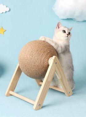 Ct Scrtching Bll Toy Kitten Grinding Pws Toys Cts Sisl