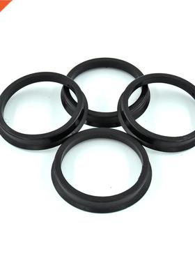 1Set 4 Hub Centric Rings Car Wheel Bore Center Collar 66.6-5