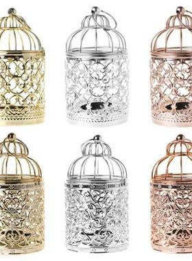 High Quality Hollow Holder Tealight Candlestick Hanging Lant