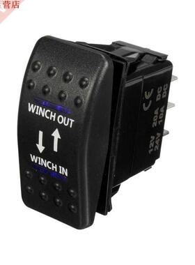 12V 20A treuil dans le treuil sur interrupteur à basc