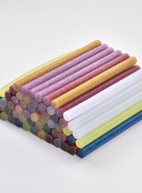 60PCS 12 Colors Hot Melt Glue Sticks 7mm Adhesive Assorted G