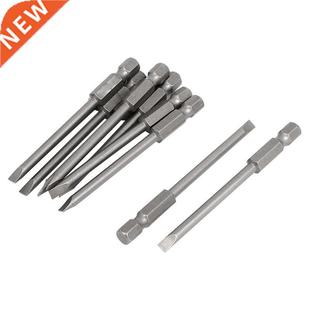 Shank 4.0mm Screwdriver 4inch Bits Slotted Hex Width Tip