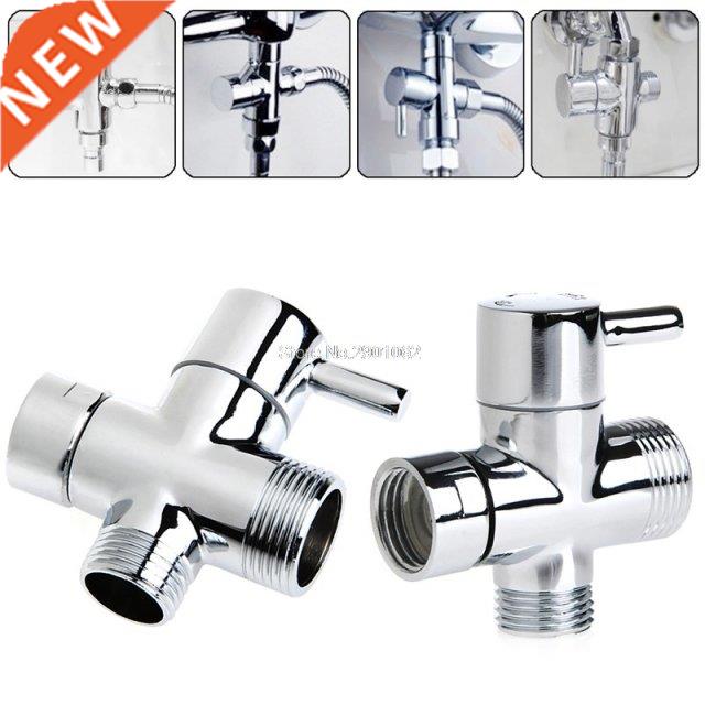 T-adapter 3 Ways Valve for Diverter Bathroom Toilet Bidet Sp