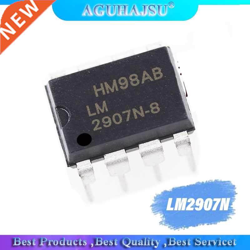 2PCS LM2907 LM2907N-8 DIP8 voltage frequency converter new o