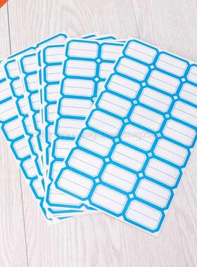 240 Pcs Blank Stickers Self Adhesive Sticky Blank Label Pape