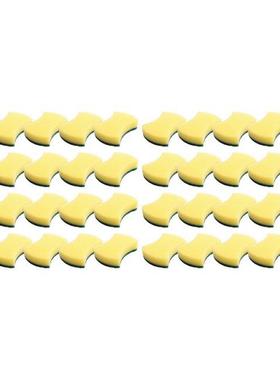 80 PCS Cleanng Scrub Sponge For Ktchen Tableware Bathroom