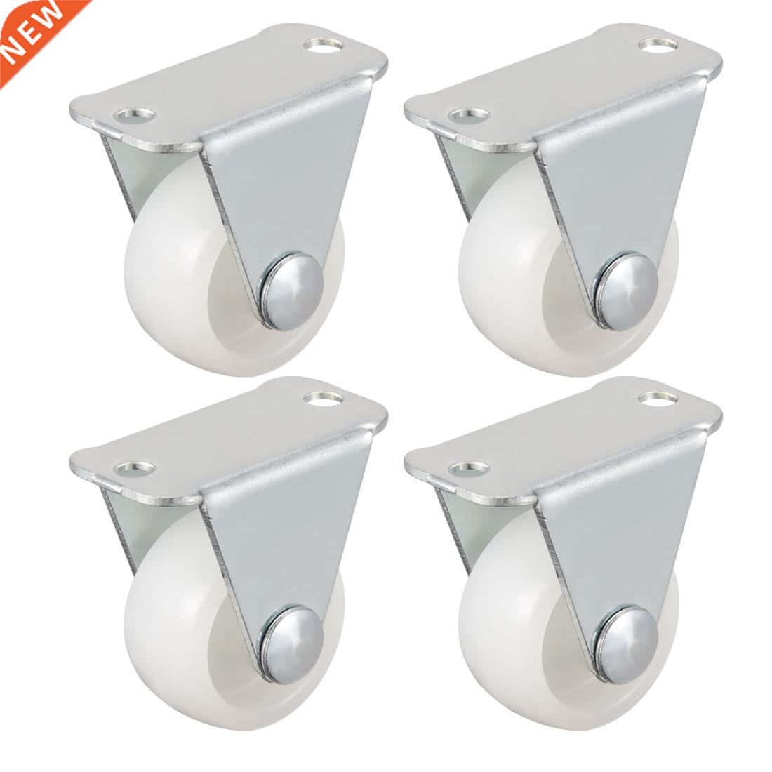 1 Inch Swivel Cster Wheels PP 360 Degree Top Plte Mounted