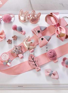 18 Piece hair clip set Cute Hair Accessories Girl headwear B