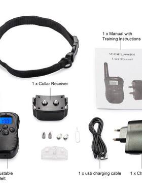 Electrc LCD Dog Tranng Collar Pet Remote Control Waterpro