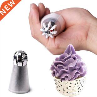 Steel Sphere Ball 3PCS Icing Stainless Shape Piping Cupcake
