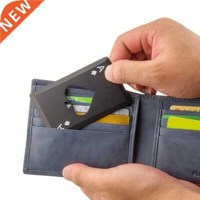 Multitool Poker Multifunction Pocket Card Bottle A Credit Be
