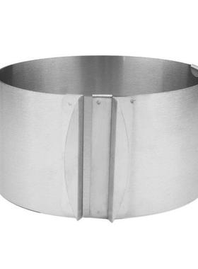 Adjustable Stanless Steel Mousse Rng 6-12 Cake Pan Bakn