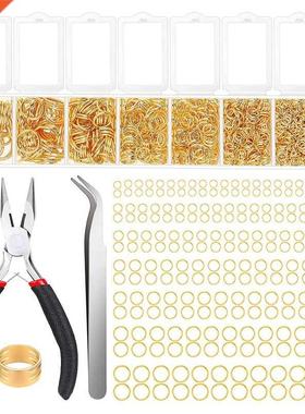 Jump Rings For Jewelry Making, 1500Pcs Jewelry Necklace Repa