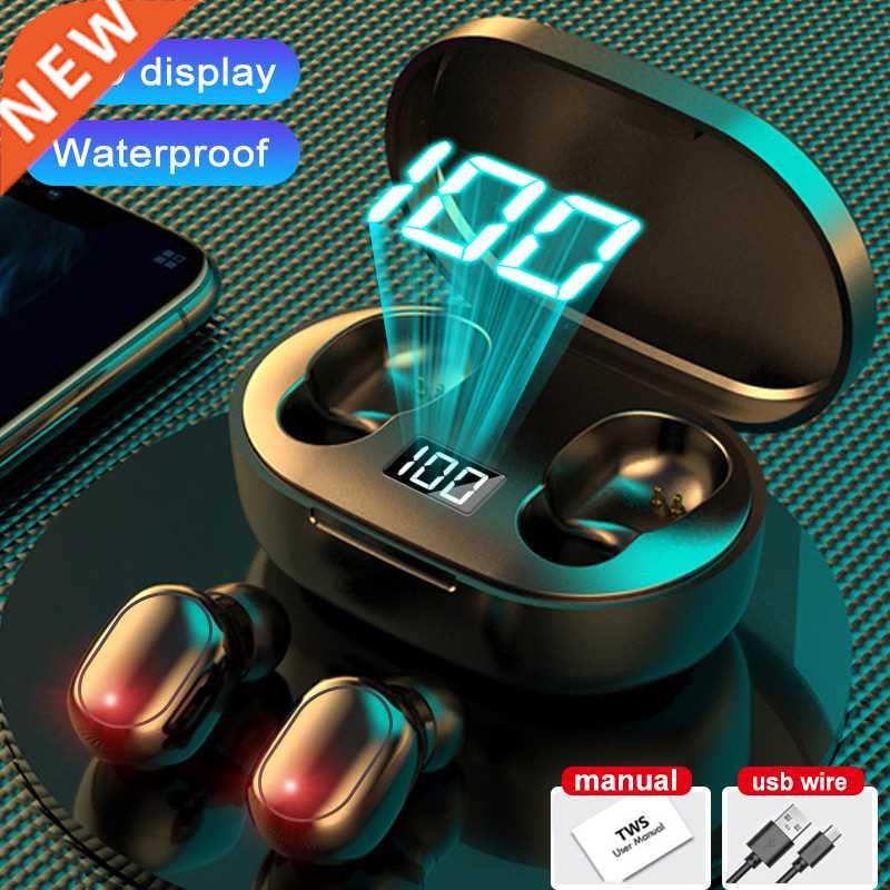 Wireless Headphones TWS Bluetooth Earphones HIFI Earbuds Hea