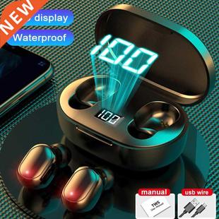 Wireless Headphones TWS Bluetooth Earphones HIFI Earbuds Hea