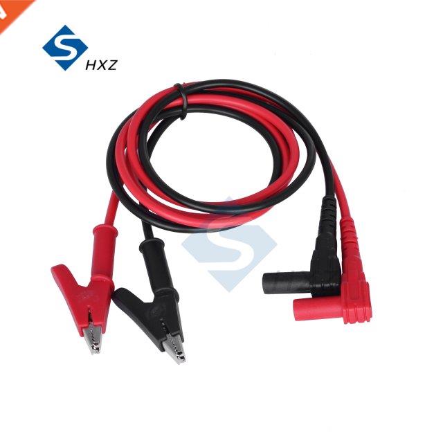 1 Pair Multimeter Alligator Testing Cord Lead Clip 20A Elect