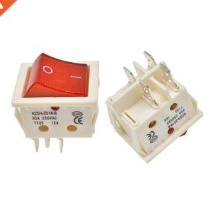 Copper Electri Switch Files OFF Rocker Feet 5Pcs KCD4