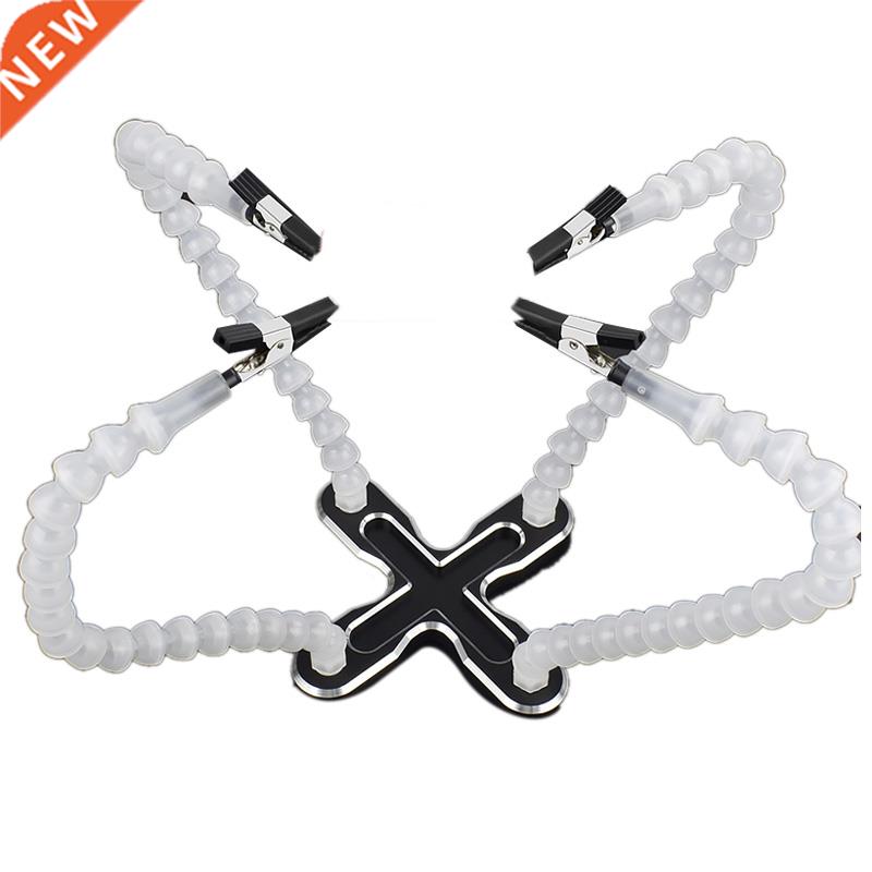 Soldering Station with Flexible Arms Soldering Iron Holder T