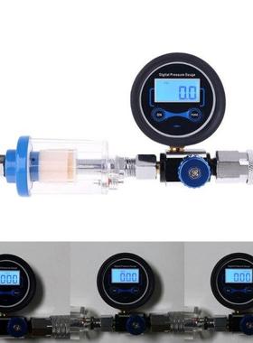 Digital Water Oil Separator Filter 1/4 NPT Inlet & Outle