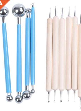 10 Piece Dotting Tools Ball Styluses 适用于 Mandala Rock Pai