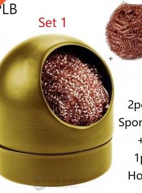 Black/Gold Welding Soldering Solder Iron Cleaner Cleaning S